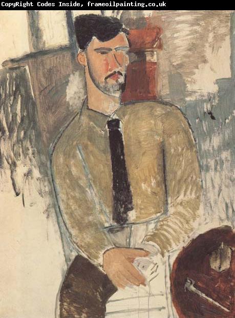 Amedeo Modigliani Henri Laurens assis (mk38)